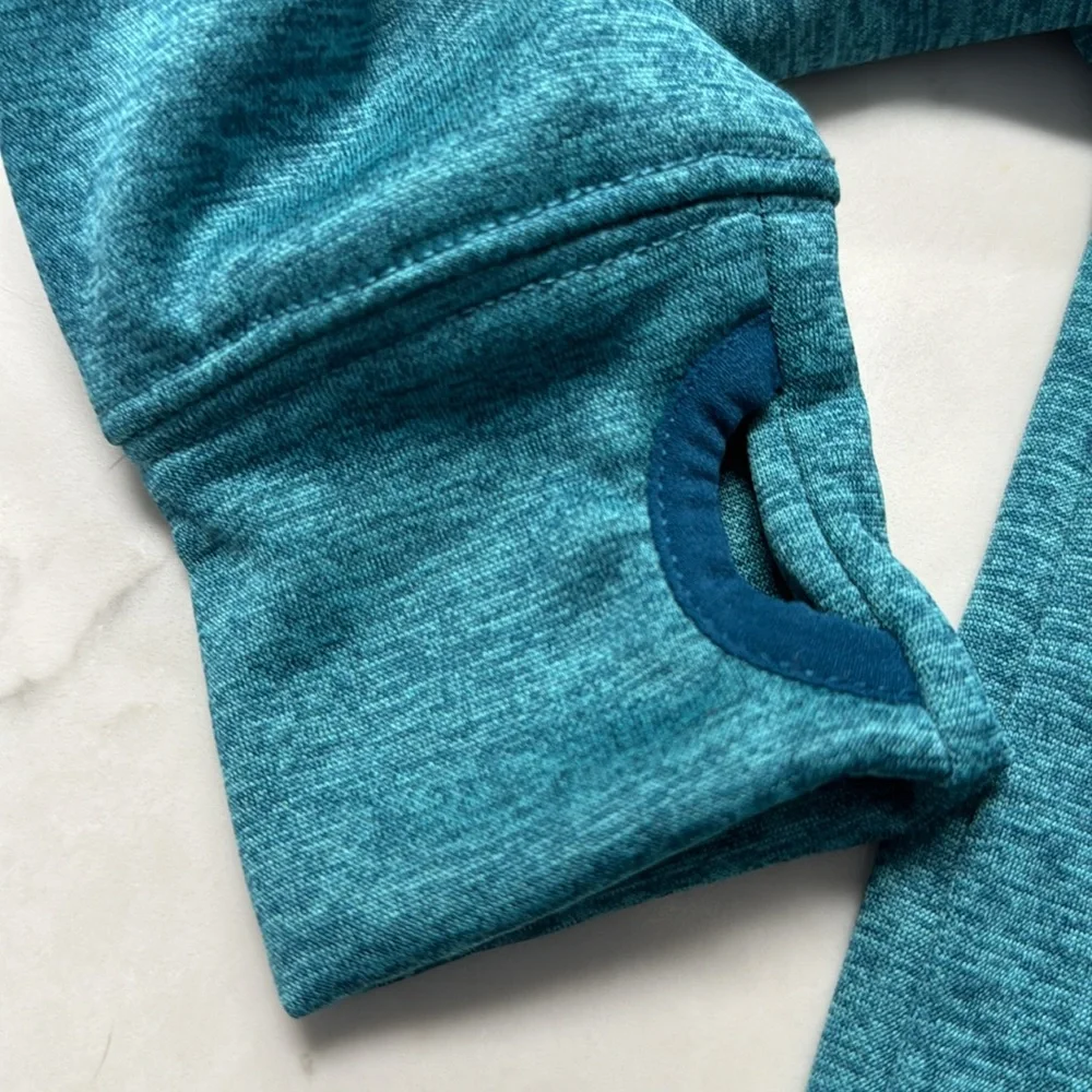 Xersion Girls Green Fleece Hoodie Size Small (7-8)